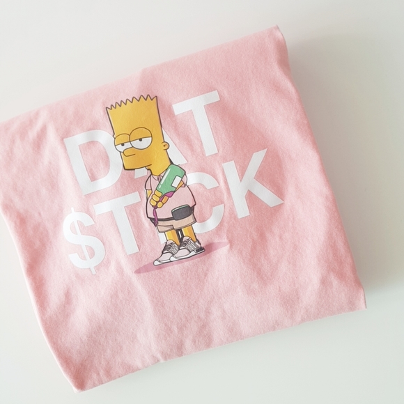 UNIQUE Bart Simpson print t-shirt - Picture 1 of 3